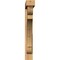Ekena Millwork Olympic Block Smooth Bracket w/ Offset Brace, Western Red Cedar, 5 1/2"W x 36"D x 40"H BKT0604X36X40OLY05SWR - alternate 3